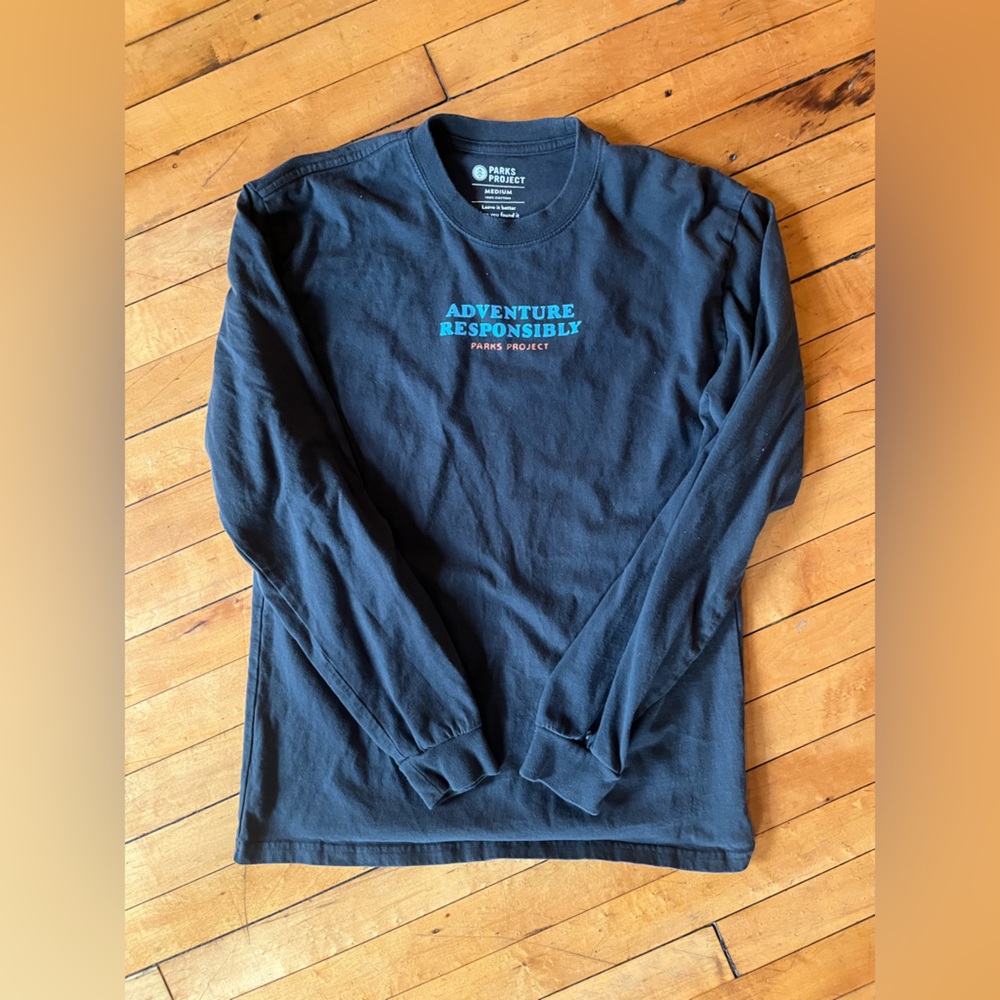 Parks Project Black Long Sleeve Tee